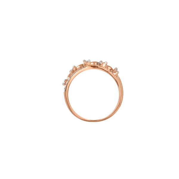 Diamond Ring in 18K Rose Gold