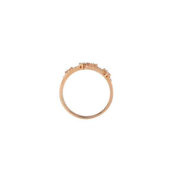 Diamond Ring in 18K Rose Gold