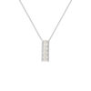 Pearl Necklace in 18K White Gold