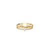Diamond Ring in 18K Yellow Gold