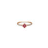 Ruby Ring in 18K Rose Gold