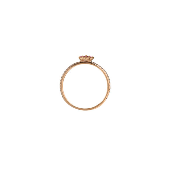 Ruby Ring in 18K Rose Gold