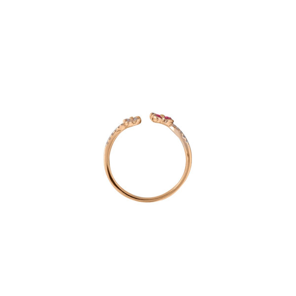 Ruby Ring in 18K Rose Gold