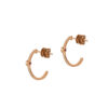 Ruby Earrings in 18K Rose Gold
