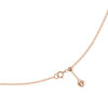 Fancy Sapphire Necklace in 18K Rose Gold