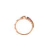 Fancy Sapphire Ring in 18K Rose Gold