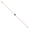 Sapphire Bracelet in 18K Rose Gold
