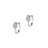 Diamond Earrings in 18K White Gold