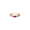 Ruby Ring in 18K Rose Gold