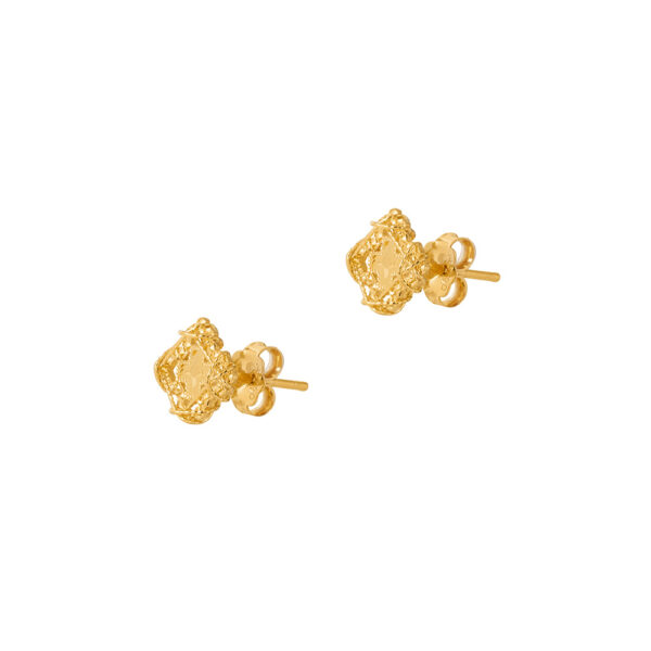 Clover Earrings in 18K Yellow Gold