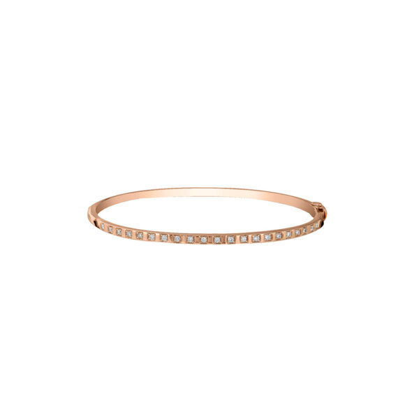 Eternity Bangle in 18K Rose Gold