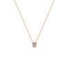 Diamond Necklace in 18K Rose Gold