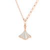 Skirt Necklace in 18K Rose Gold