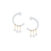 Pearl Earrings in 18K Yellow Gold