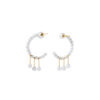 Pearl Earrings in 18K Yellow Gold