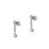 Diamond Earrings in 18K White Gold